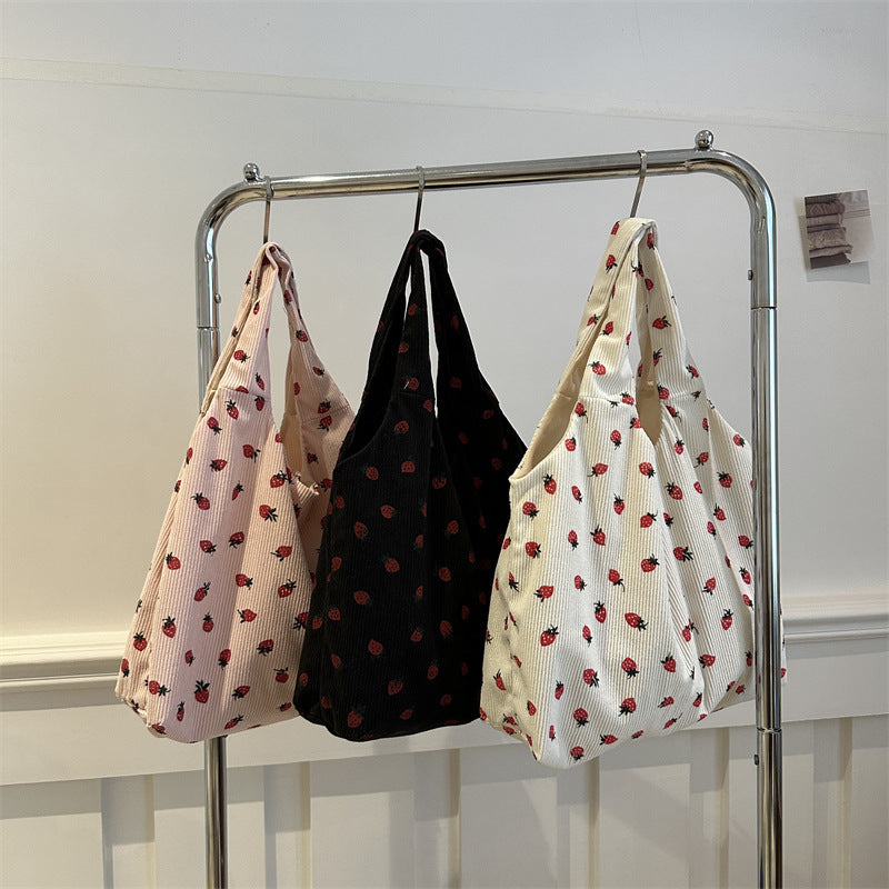 Portable Tote Bag Large Capacity Beautiful Simple