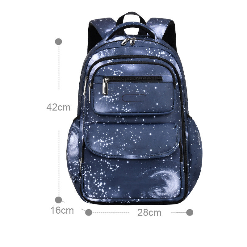 new schoolbag for primary school students male side refrigerator open large capacity childrens bags grade