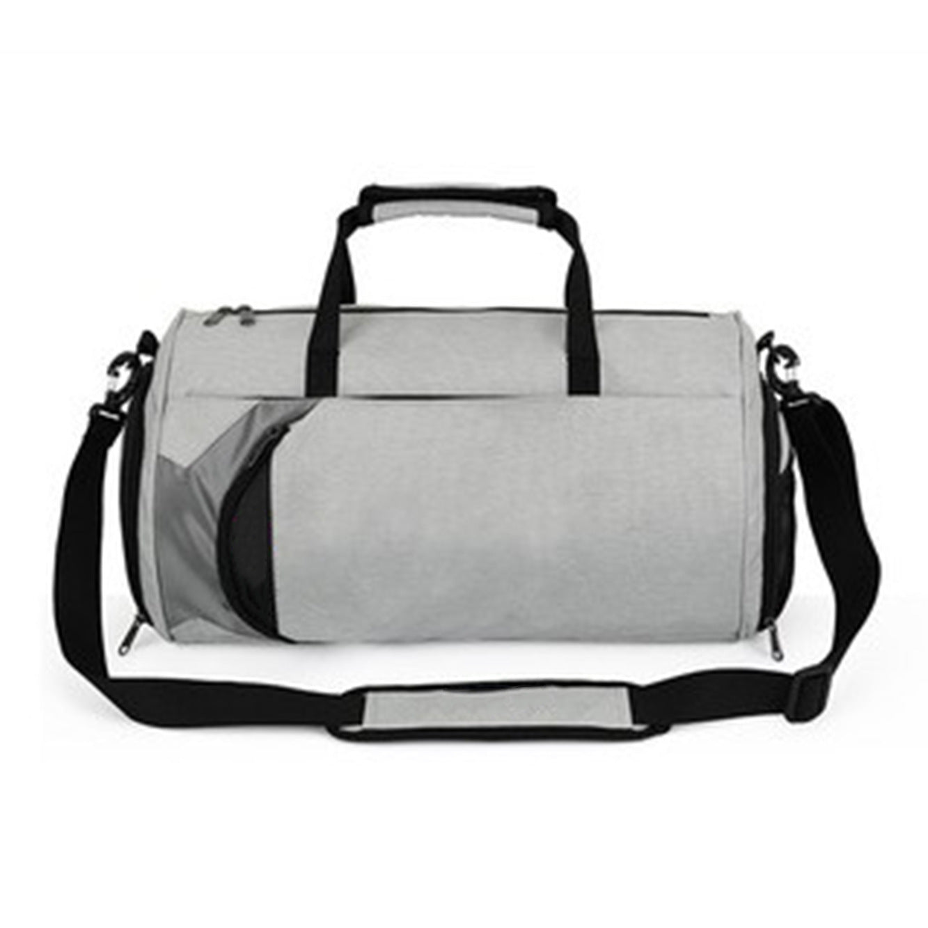 mens portable color blocked travel crossbody bag