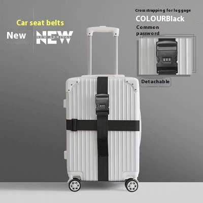 Password Lock Safety Belt Suitcase Band Trolley Case Packing Belt