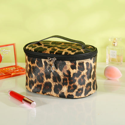 retro simple cosmetic bag large capacity fashion portable storage