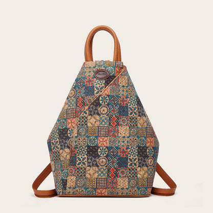 womens casual versatile large capacity backpack