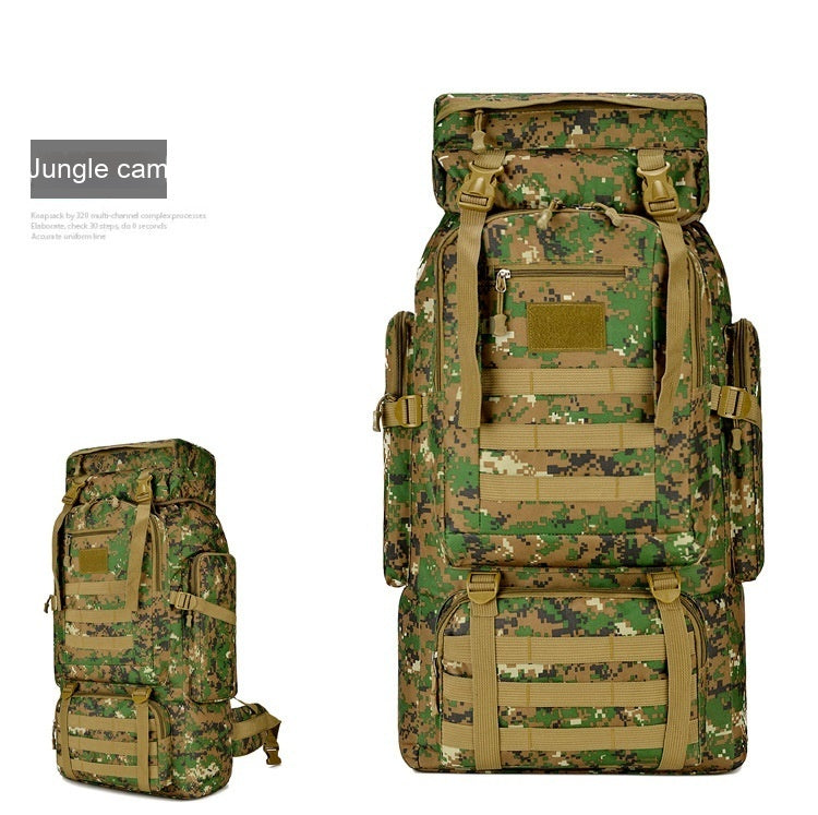 camouflage outdoor mountaineering backpack