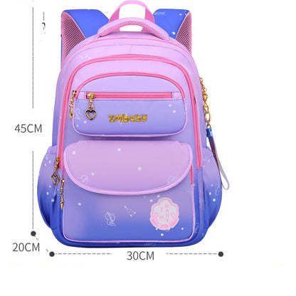 sweet and cute gradient backpack