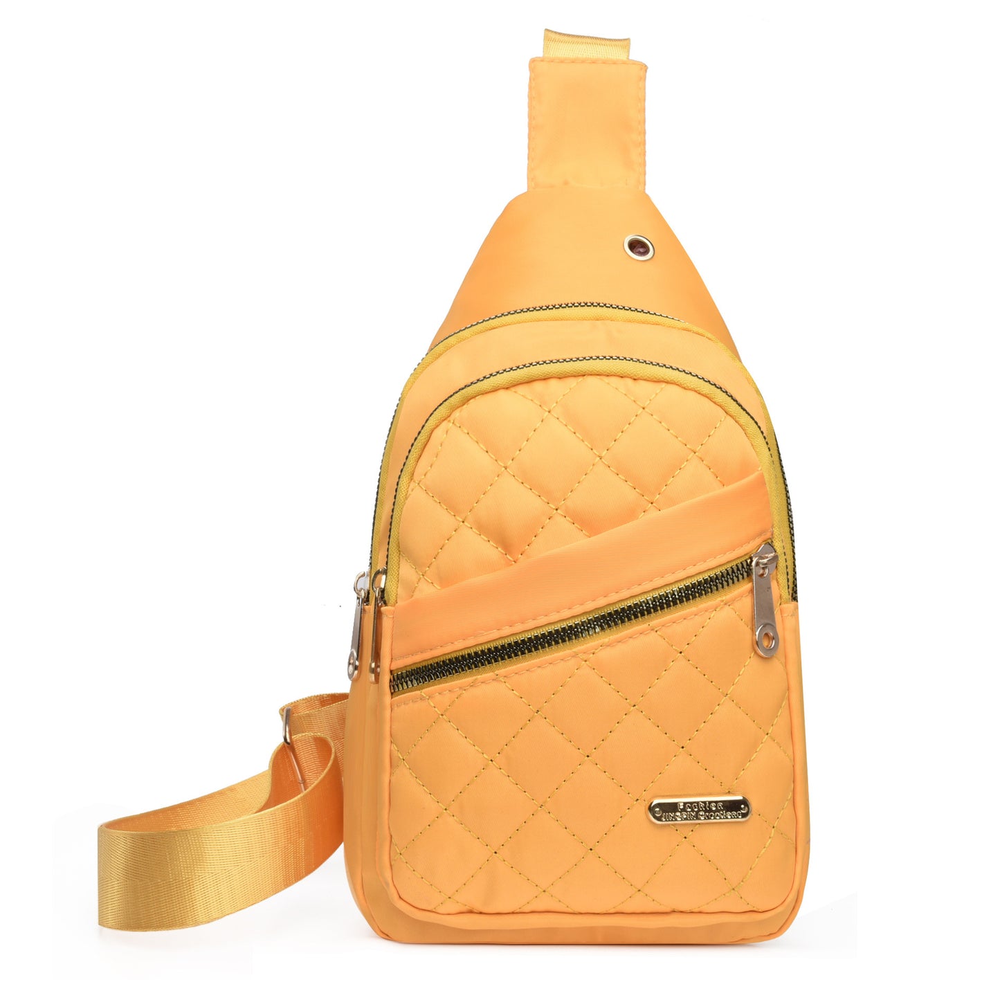 nylon chest bag womens fashion rhombus crossbody bag