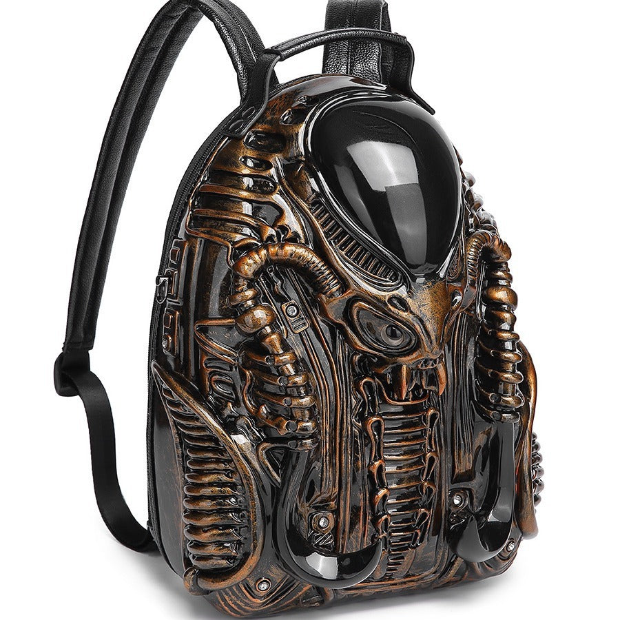 mens backpack special shaped bag