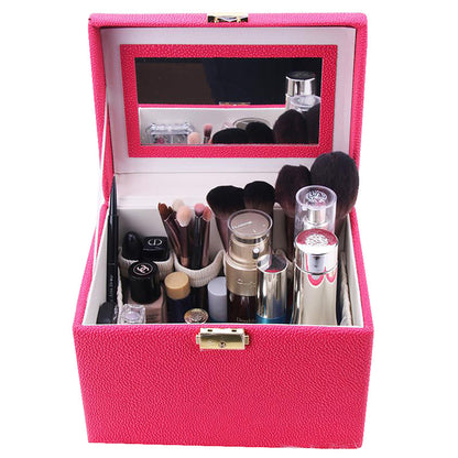 waterproof portable cosmetics storage box