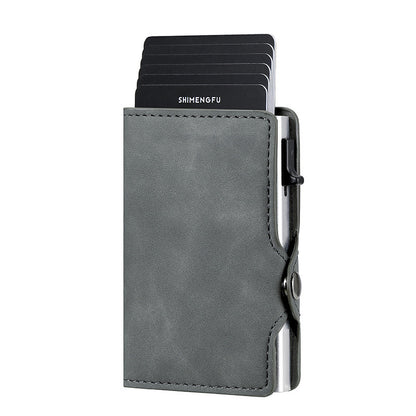 mens retro aluminum alloy card package