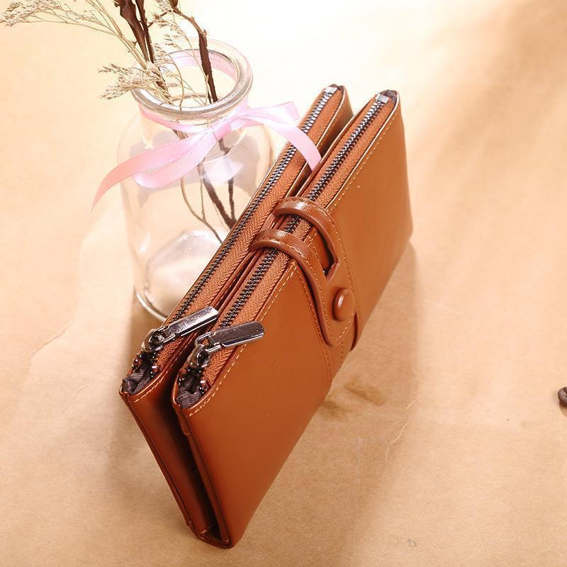 stylish and versatile womens long wallet