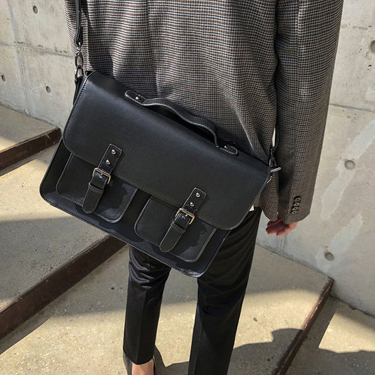 korean version of business leisure mens bag