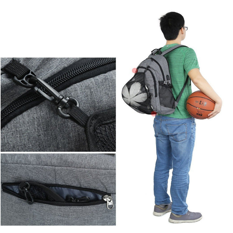 Anti-Theft USB Laptop Backpack With Shoulder Straps