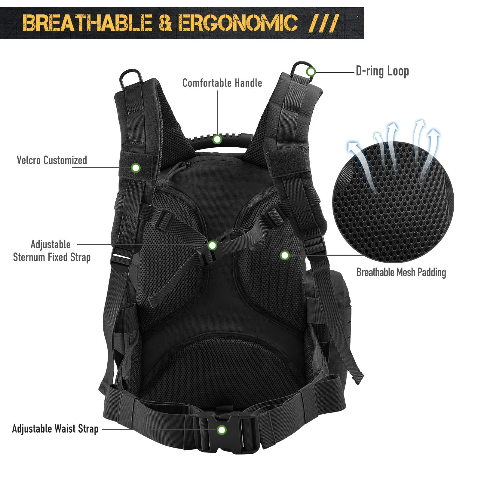 outdoor tactics backpack edc bag