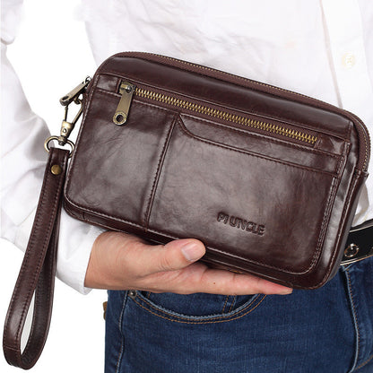 leather clutch mens envelope bag clutch bag mens bag clutch large capacity