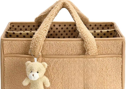 plush storage bag large capacity travel