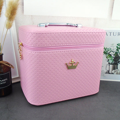 large capacity korean cosmetic bag cute small