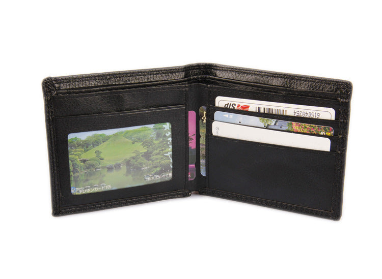 high end pu wallet fashion empty board leisure wallet mens wallet