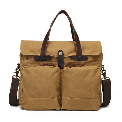 portable briefcase mens one shoulder crossbody outdoor travel