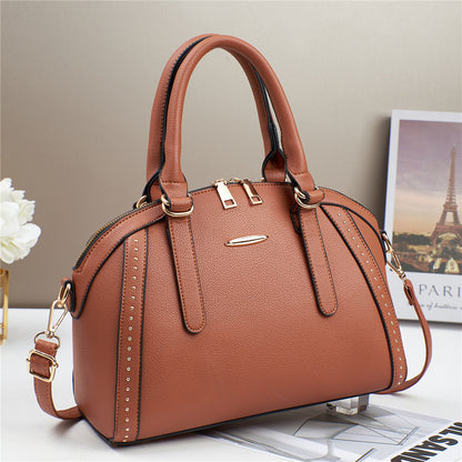 simple generous one shoulder crossbody womens bag