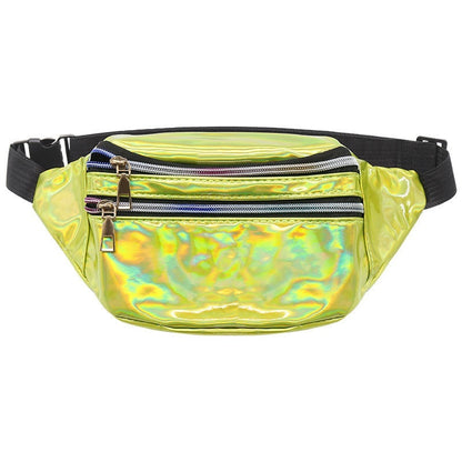 outdoor mens and womens waist pack sports fitness 7 color laser