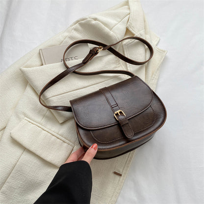 womens casual fashion one shoulder saddle bag