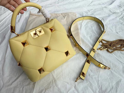 womens bag new high end personality rivet bag