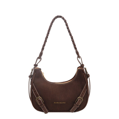 retro underarm baguette shoulder selenodont bag