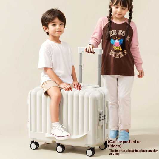 Small Ride-on Kids Suitcase For Boys And Girls