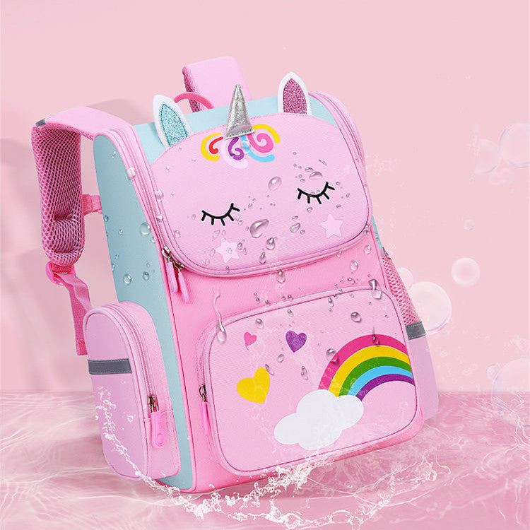 creative cartoon large capacity school bag