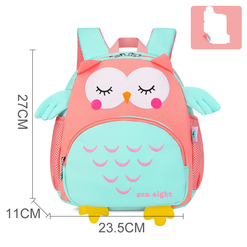 cute cartoon shoulders baby lightweight backpack elementary school schoolbag