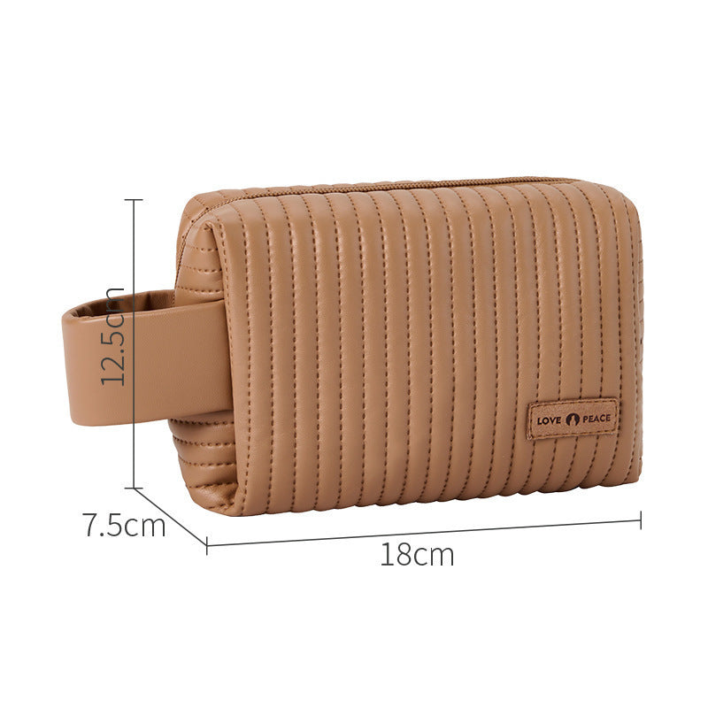 anti fouling portable large capacity makeup storage bag
