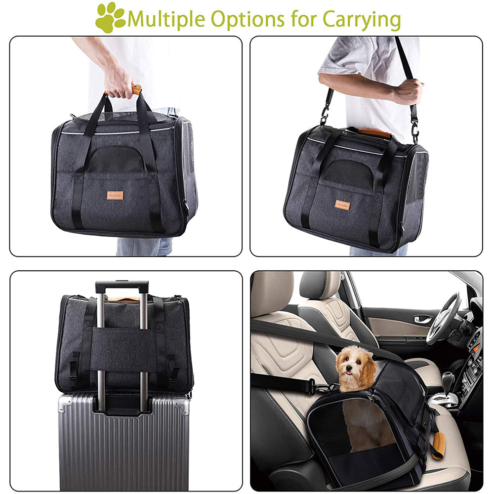 cat carrier soft dog carrier foldable portable bag pet