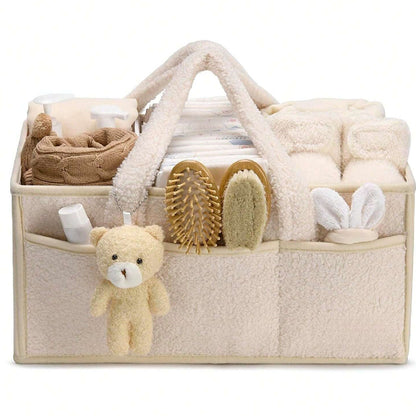 plush storage bag large capacity travel