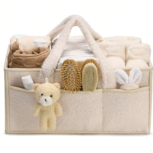 plush storage bag large capacity travel