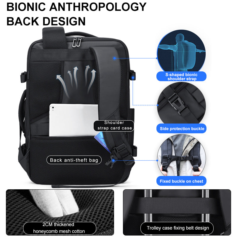 multifunctional backpack for men