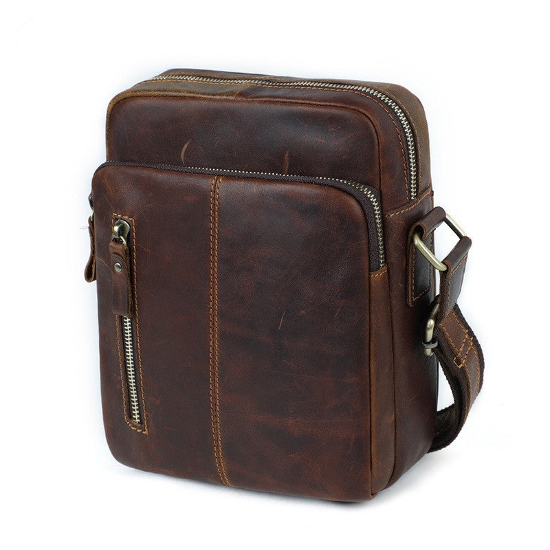 retro shoulder messenger bag casual mens bag