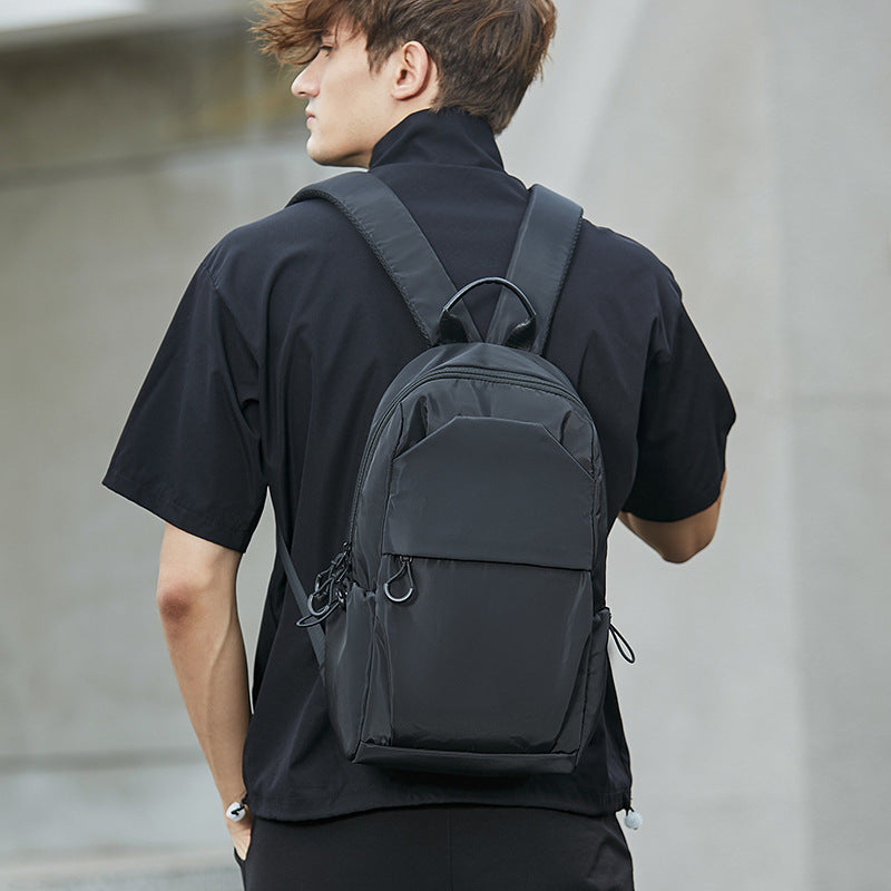 mens trendy lightweight student mini backpack