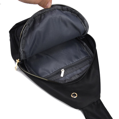 nylon chest bag womens fashion rhombus crossbody bag