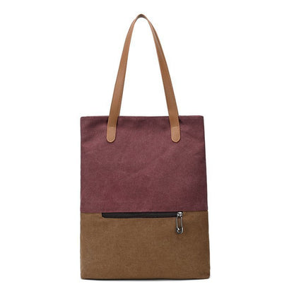 versatile handbag retro canvas women