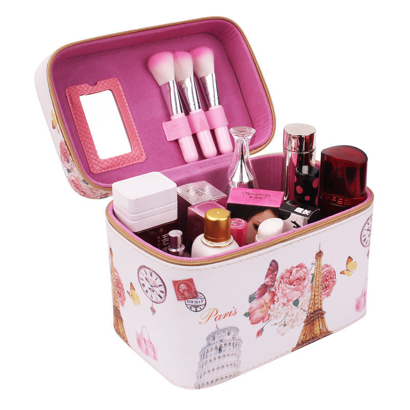 manufacturer korean lovable hand held cosmetic bag waterproof travel package make up toolbox