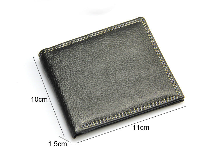 high end pu wallet fashion empty board leisure wallet mens wallet