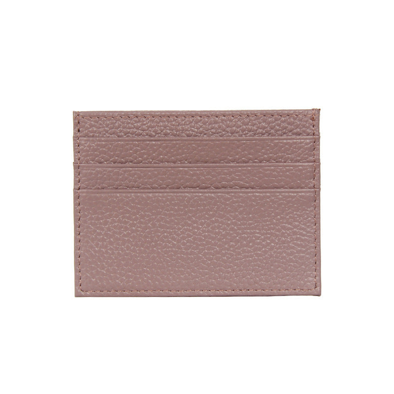 certificate genuine leather bag change credit card first layer cowhide