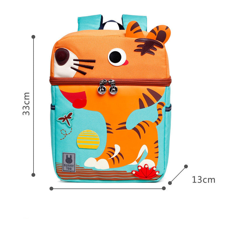 childrens student cartoon print schoolbag backpack