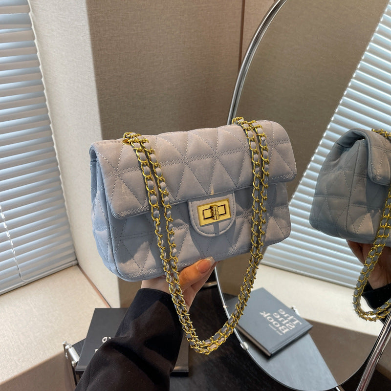 high grade rhombus chain bag