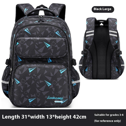 Backbone Protection And Load Reduction Waterproof Backpack