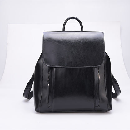 new womens fashion leather multi functional backpack