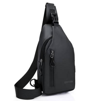 mens chest bag casual backpack sports function oblique shoulder fashion tactical single crossbody