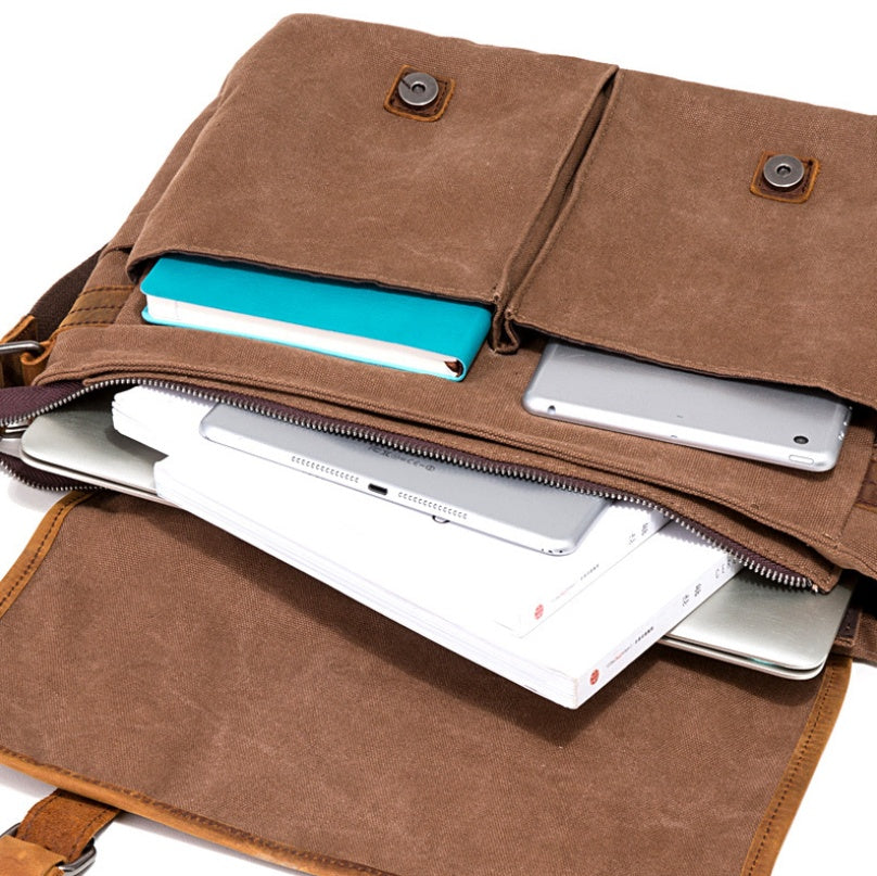 horse leather briefcase