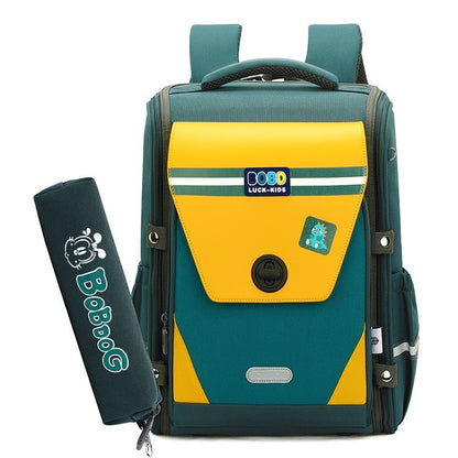 Children's Schoolbag Primary School Spine Protection Burden Reduction