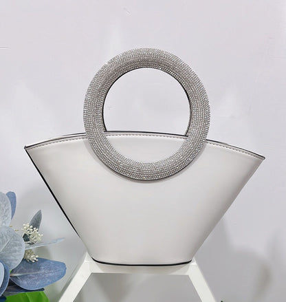 diamond round handle portable basket pack