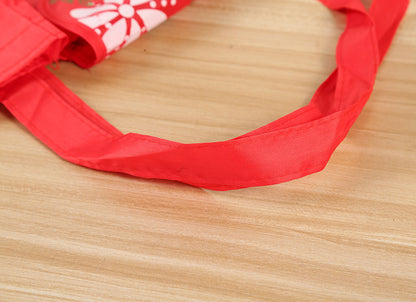 buckle handbag 210d oxford cloth wallet hidden hook folding shopping bag